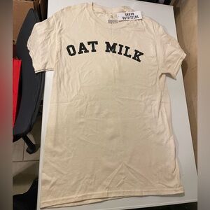 NWT Urban Outfitters “Oat Milk” Size Small Cream Tee